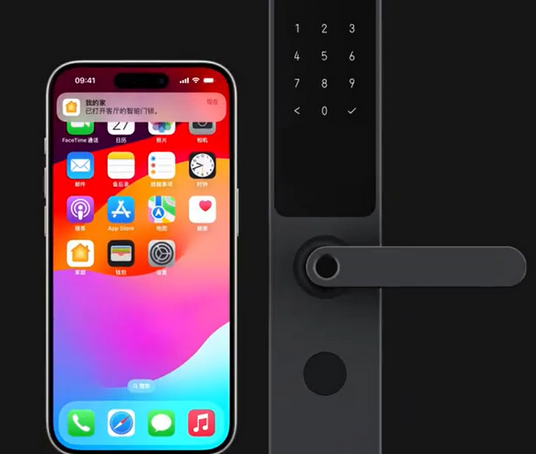 定城镇iPhone维修站分享在iPhone上使用家庭钥匙开启智能门锁 