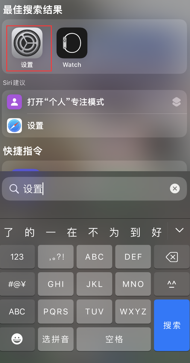 定城镇苹果手机维修分享：iPhone 找不到“设置”或“App Store”怎么办？ 