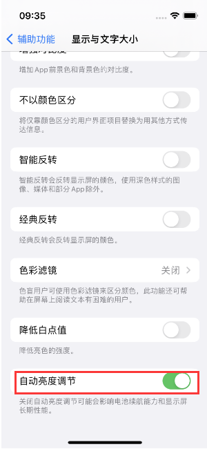 定城镇苹果15维修店分享iPhone 15 Pro系列屏幕亮度 