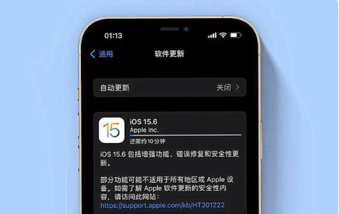 定城镇苹果手机维修分享iOS 15.6续航怎么样 